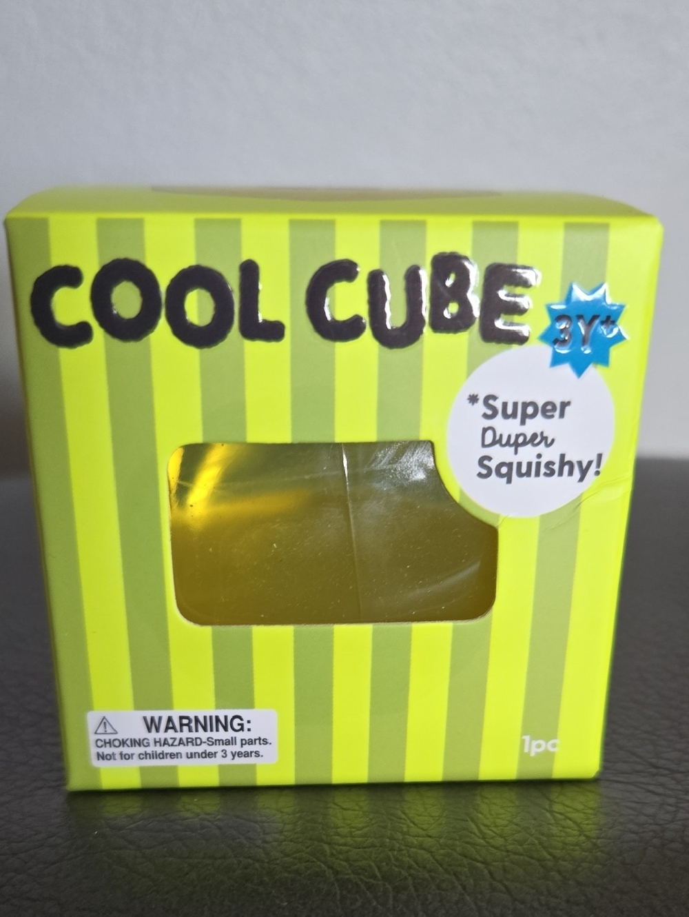 Cool Cube Squishy - Yellow